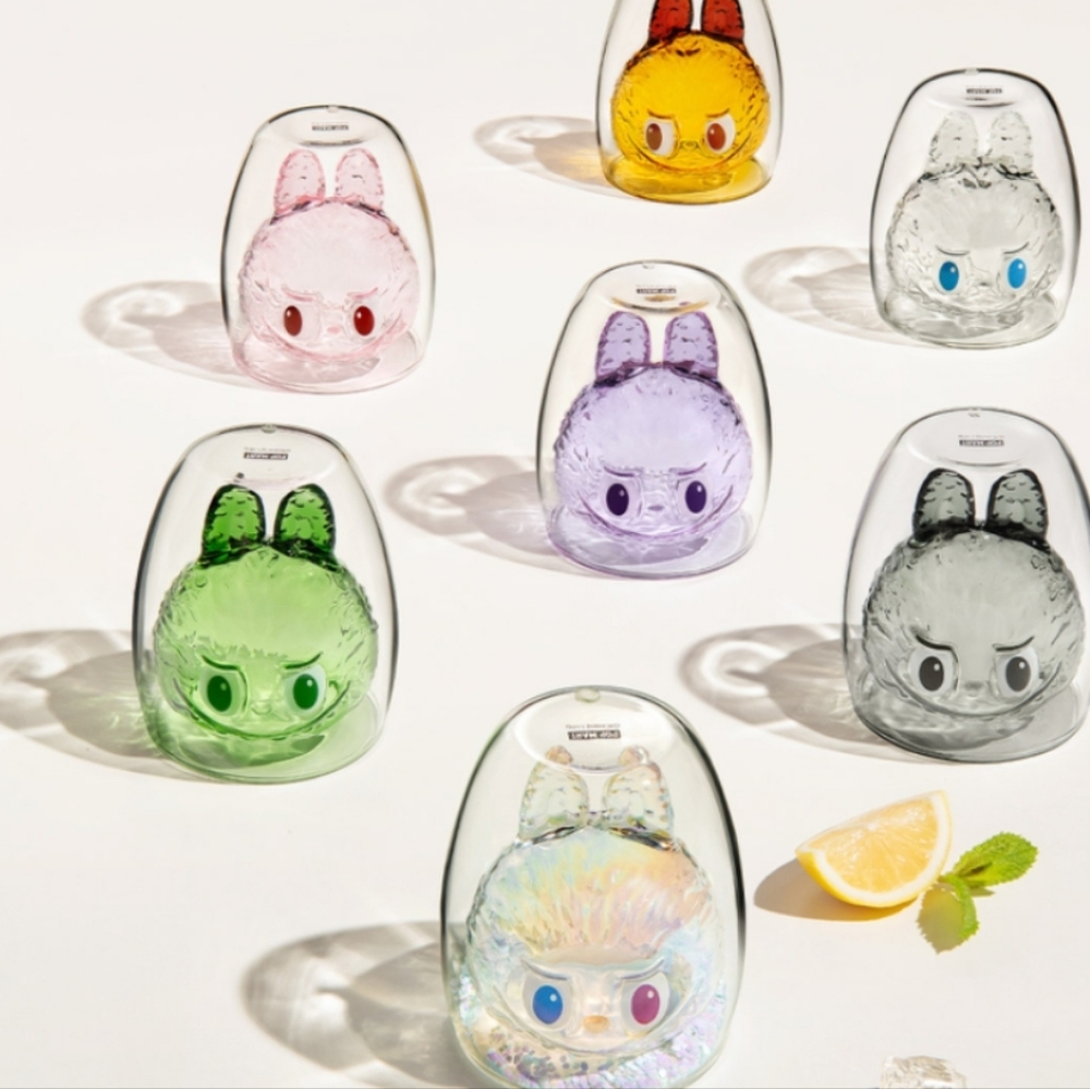 Pop Mart The Monsters Cheers Double Walled Glass- 1 Blind Box